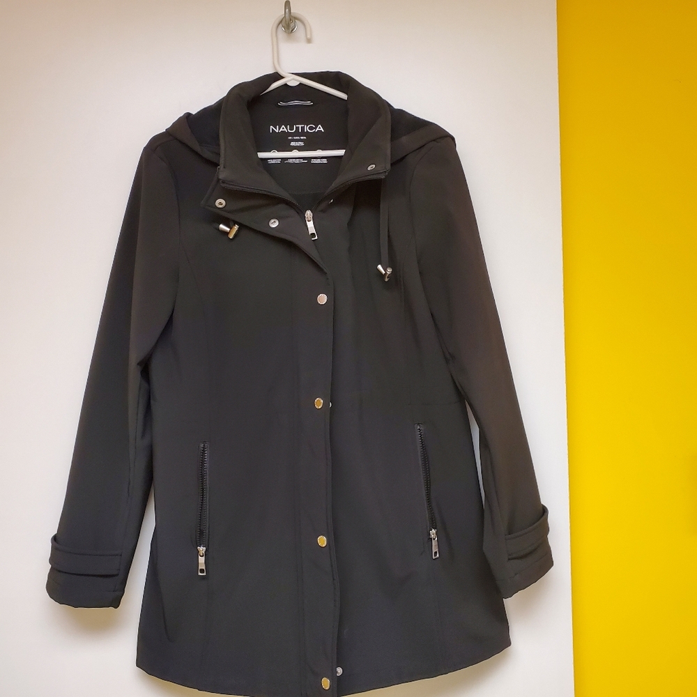 Nautica Fleece Lined Rain Coat
